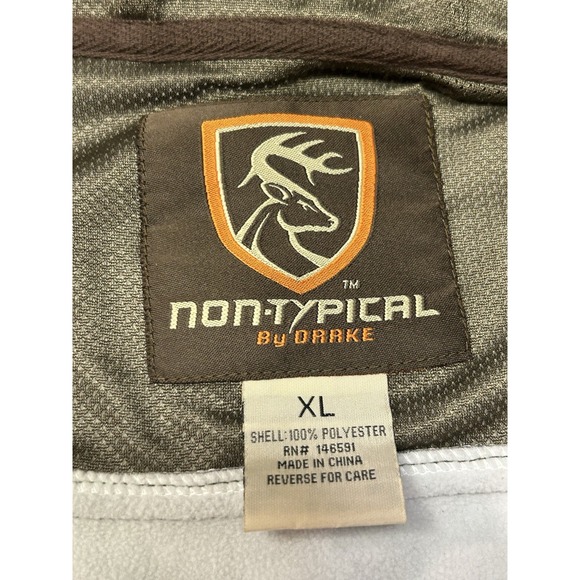 Drake Men's Performance Full Zip Fleece Hoodie with Agion Active XL - SIZE XL - Picture 3 of 14